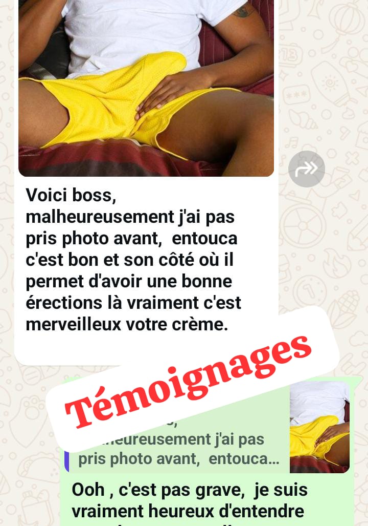 🛑BANGALA, GROS ET LONG ET TRES PUISSANT EN 45 JOURS AU MAXIMUM AVEC CETTE CREME NATURELLE