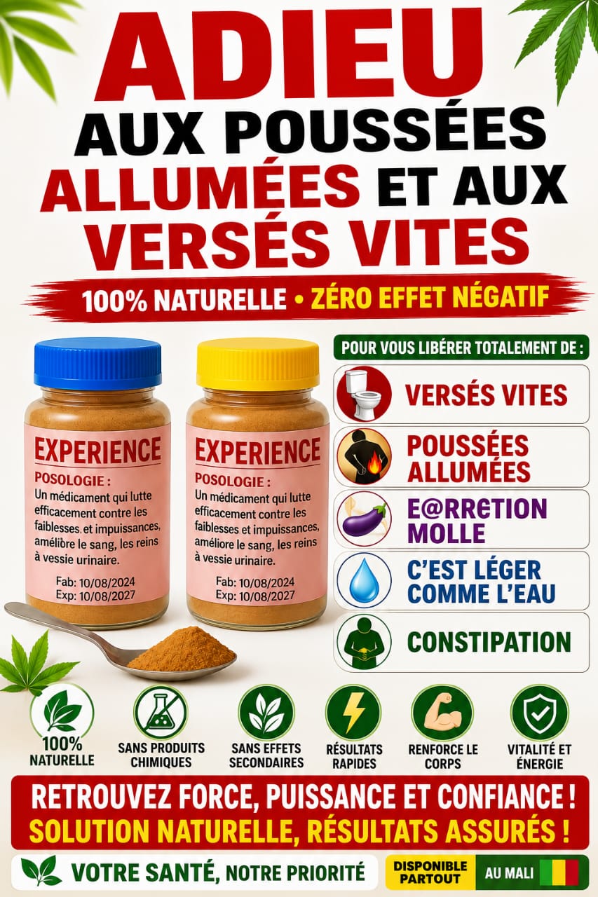 ENFIN, FINIR LES POUSSÉES ALLUMÉES ET LES VERSÉES VITES.